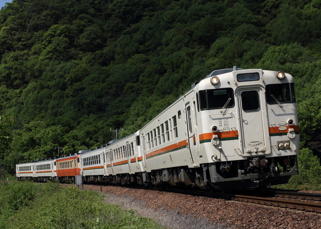 山本 キハ40系】新緑の高山本線: 津田沼電車区の撮影記